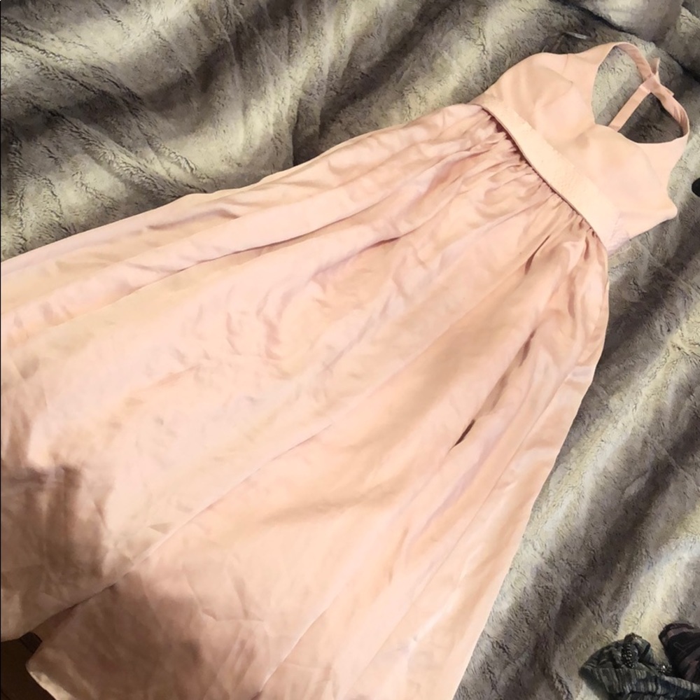 VERA WANG WHITE bridesmaid dress in Blush.